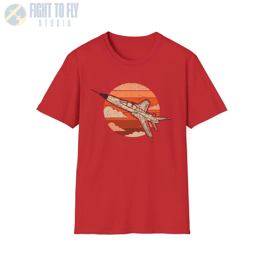 F-105 Thunderchief Retro T-Shirt - Pilot gifts - WWII warbird t-shirt