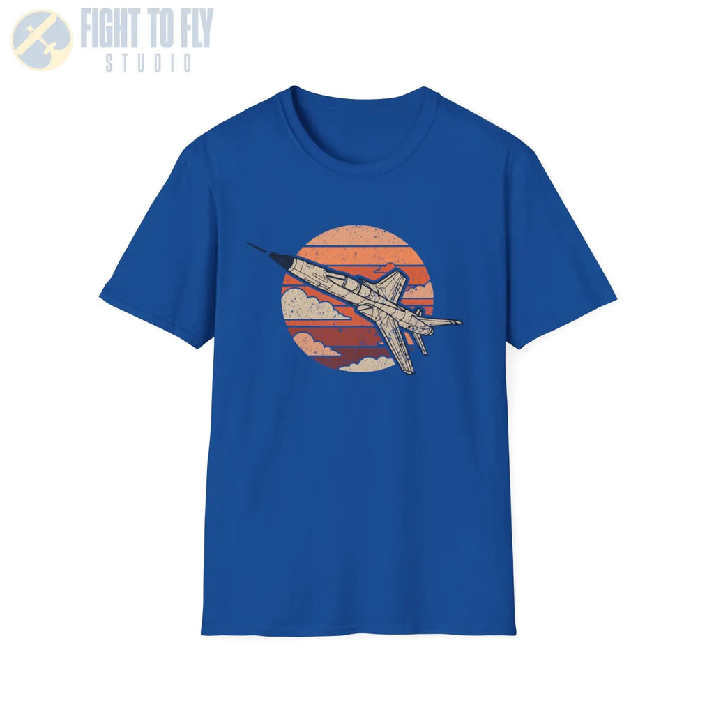 F-105 Thunderchief Retro T-Shirt - Pilot gifts - WWII warbird t-shirt