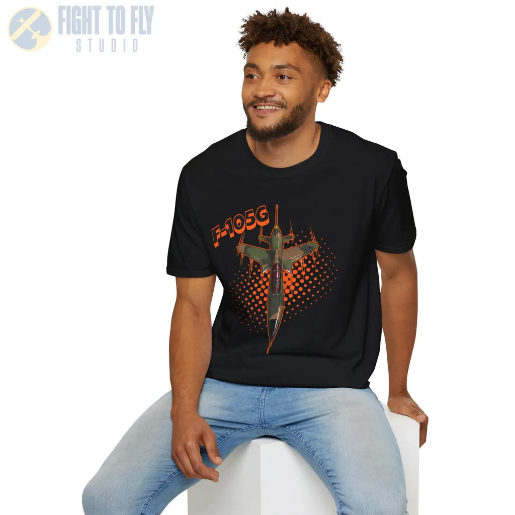 F-105G Wild Weasel Comic Style T-Shirt - Pilot gifts - WWII warbird t-shirt