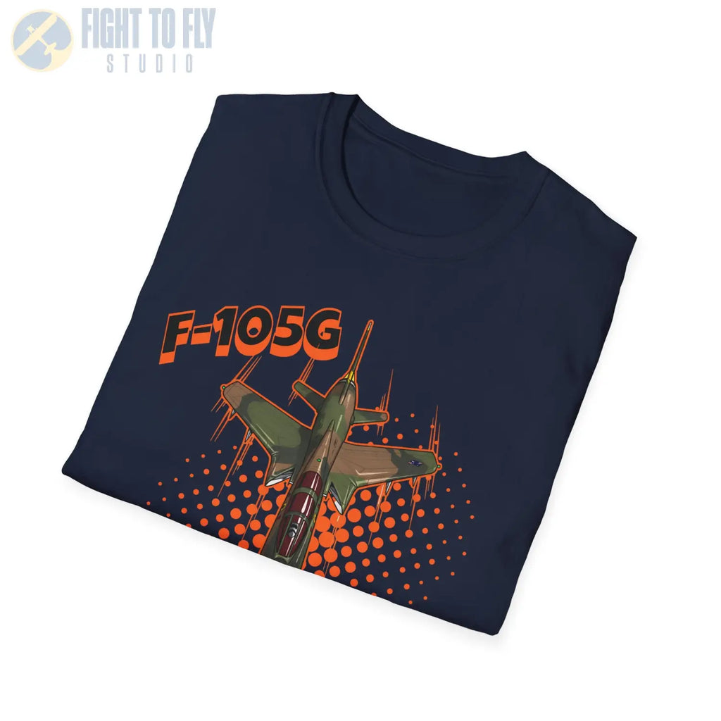 F-105G Wild Weasel Comic Style T-Shirt - Pilot gifts - WWII warbird t-shirt
