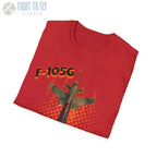 F-105G Wild Weasel Comic Style T-Shirt - Pilot gifts - WWII warbird t-shirt