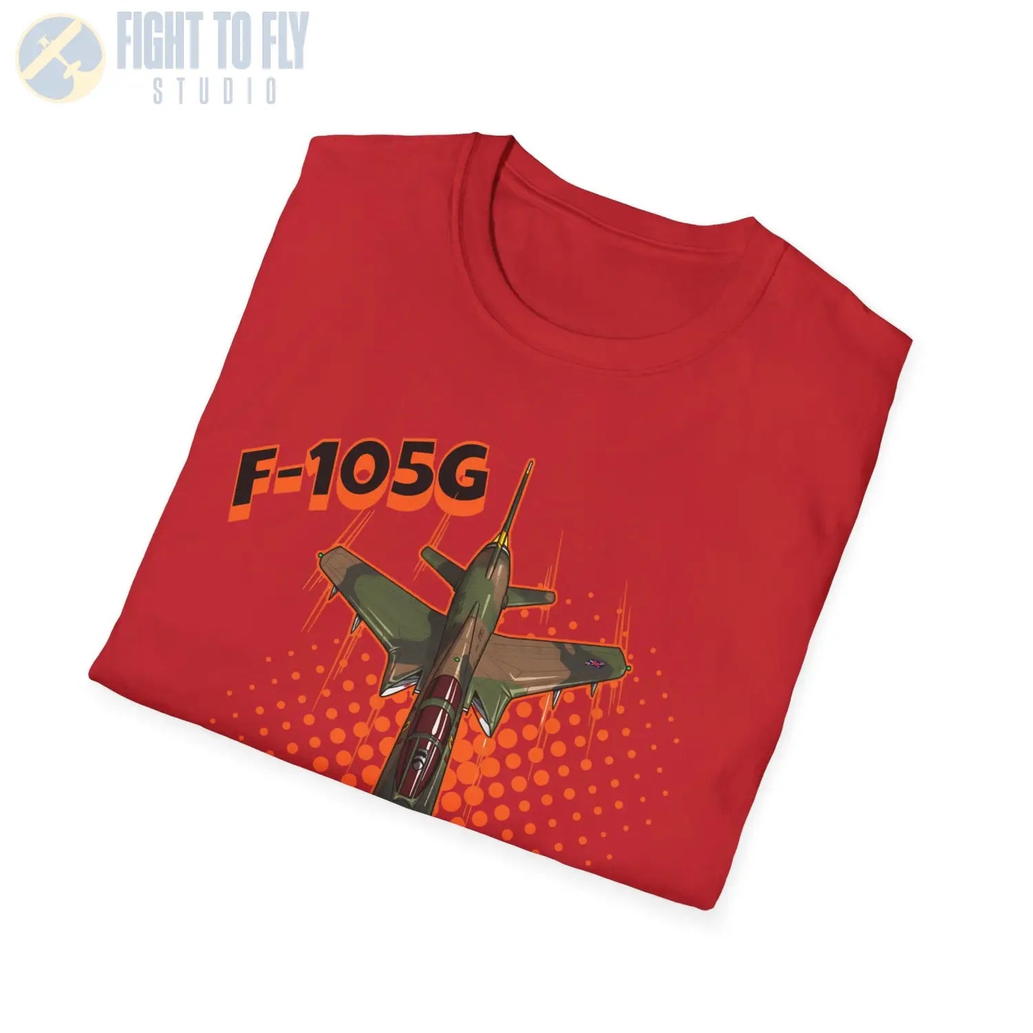 F-105G Wild Weasel Comic Style T-Shirt - Pilot gifts - WWII warbird t-shirt