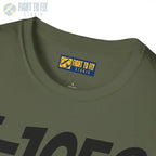 F-105G Wild Weasel Side Profile T-Shirt - Pilot gifts - WWII warbird t-shirt
