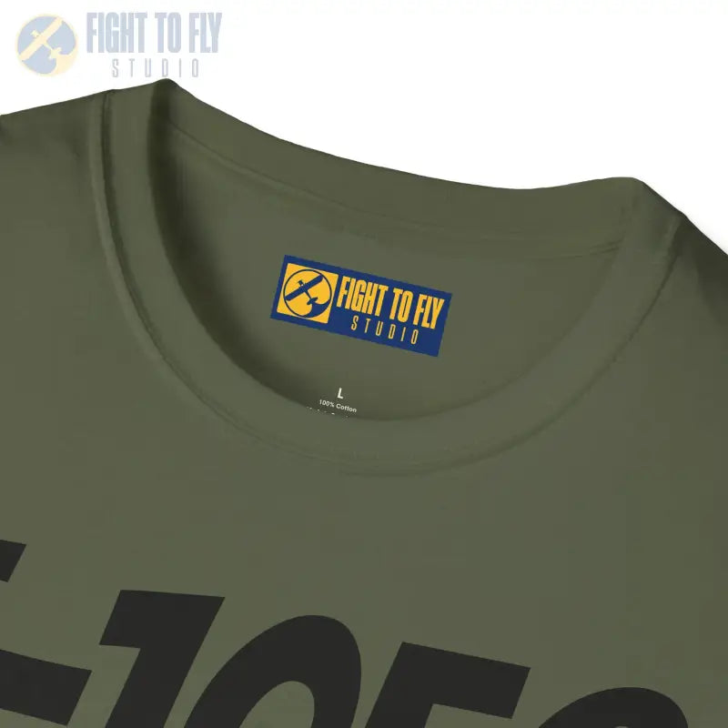 F-105G Wild Weasel Side Profile T-Shirt – Vietnam SEAD Fighter Tee - Pilot gifts - WWII warbird t-shirt