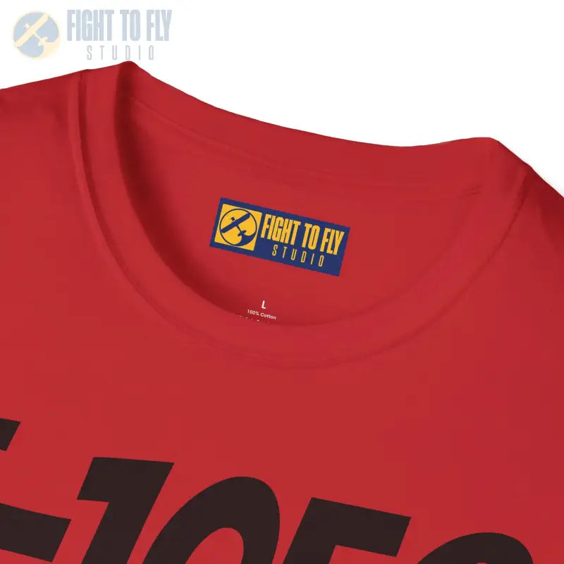F-105G Wild Weasel Side Profile T-Shirt – Vietnam SEAD Fighter Tee - Pilot gifts - WWII warbird t-shirt