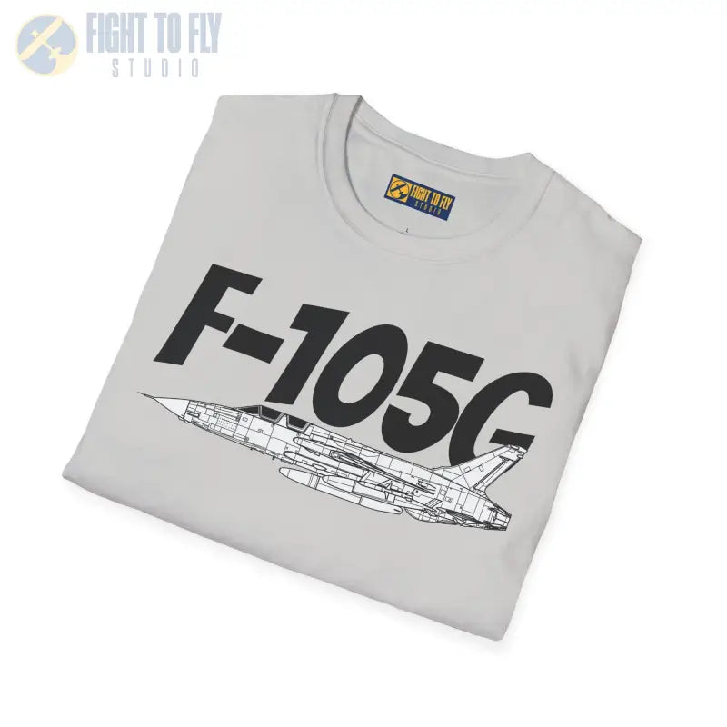 F-105G Wild Weasel Side Profile T-Shirt – Vietnam SEAD Fighter Tee - Pilot gifts - WWII warbird t-shirt