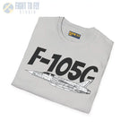 F-105G Wild Weasel Side Profile T-Shirt - Pilot gifts - WWII warbird t-shirt