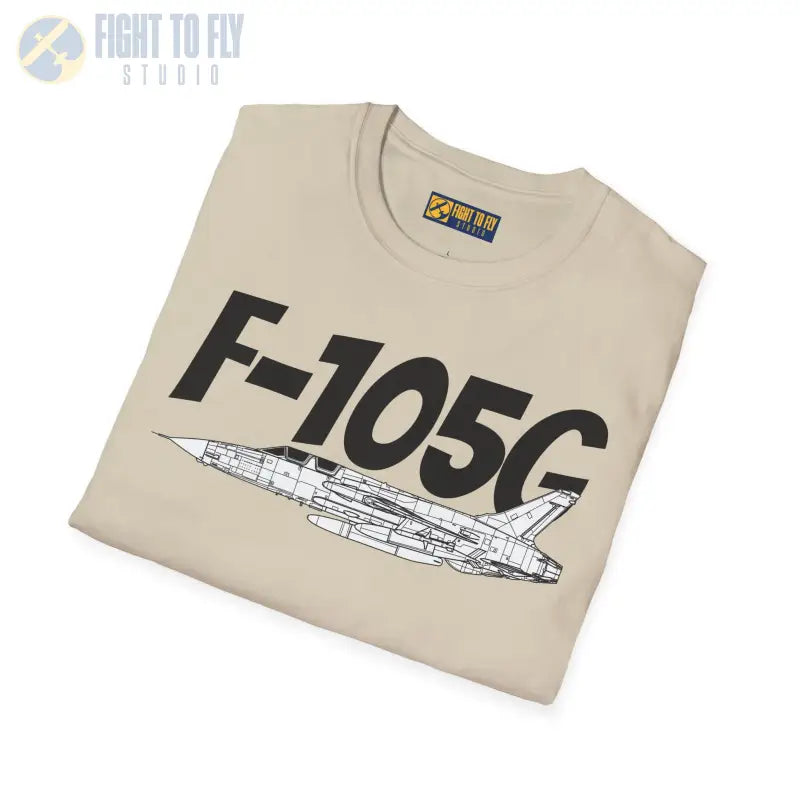 F-105G Wild Weasel Side Profile T-Shirt – Vietnam SEAD Fighter Tee - Pilot gifts - WWII warbird t-shirt