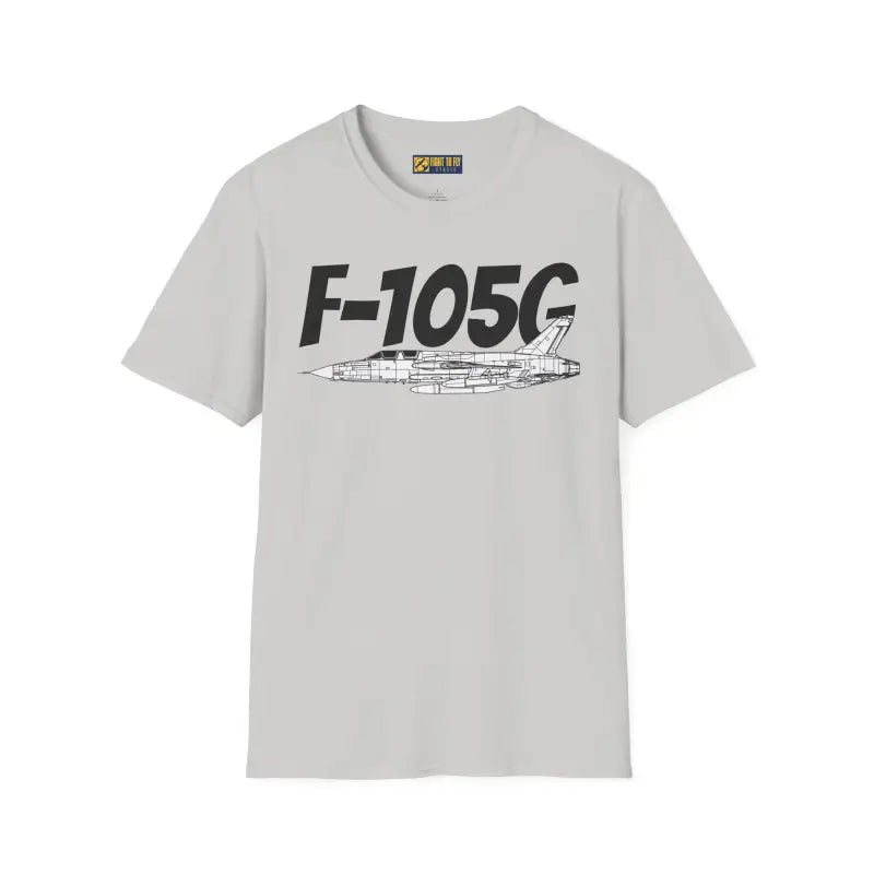 F-105G Wild Weasel Side Profile T-Shirt – Vietnam SEAD Fighter Tee - Pilot gifts - WWII warbird t-shirt