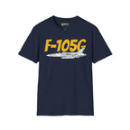 F-105G Wild Weasel Side Profile T-Shirt - Pilot gifts - WWII warbird t-shirt
