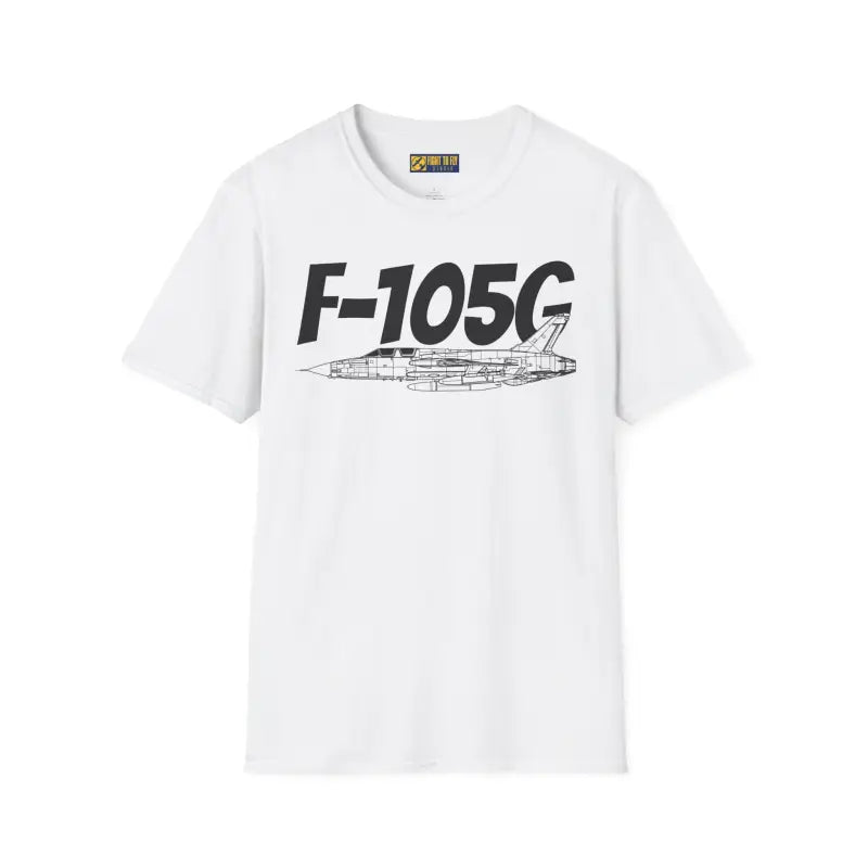 F-105G Wild Weasel Side Profile T-Shirt – Vietnam SEAD Fighter Tee - Pilot gifts - WWII warbird t-shirt