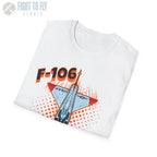 F-106 Delta Dart Comic Style T-Shirt - Pilot gifts - WWII warbird t-shirt