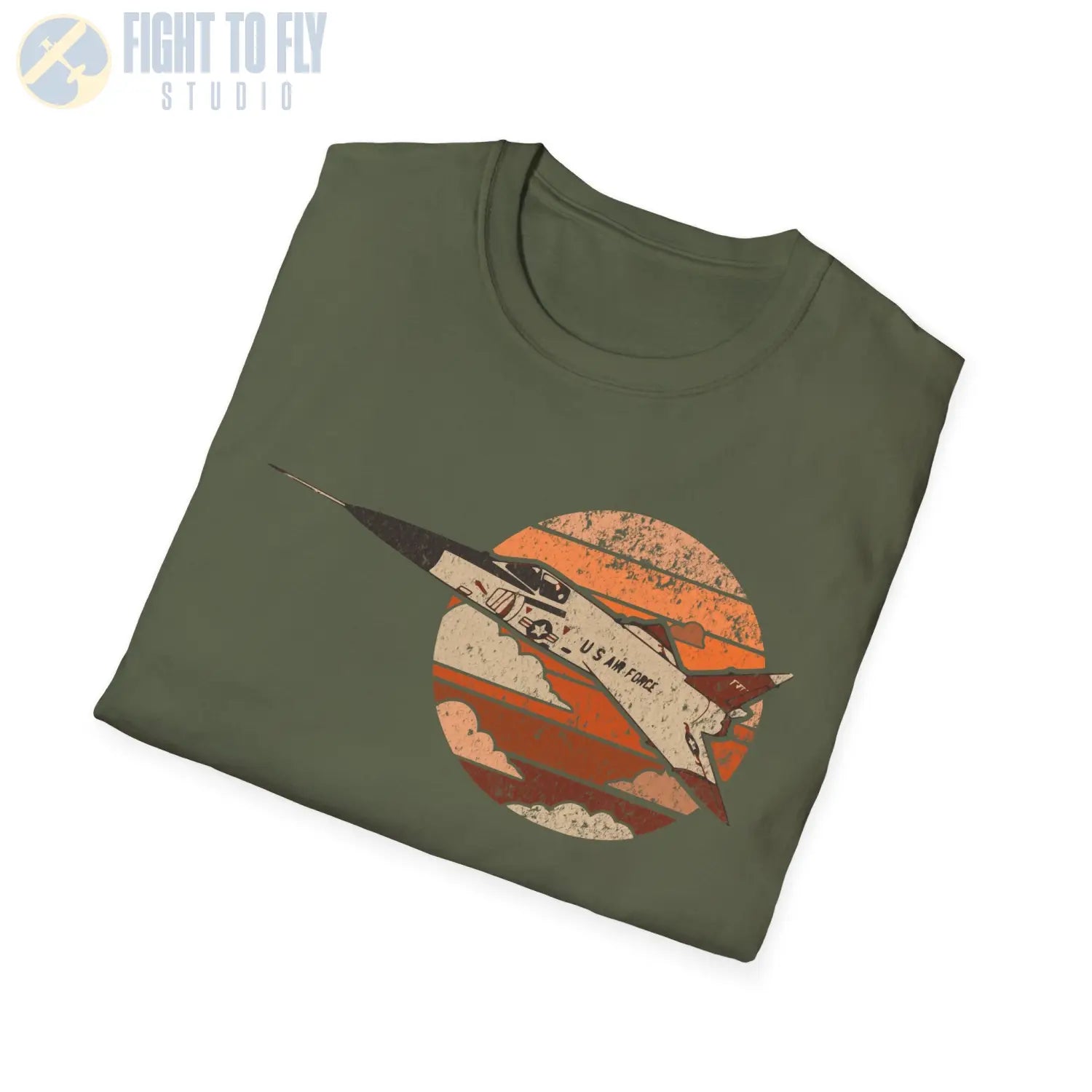 F-106 Delta Dart Retro T-Shirt - Pilot gifts - WWII warbird t-shirt