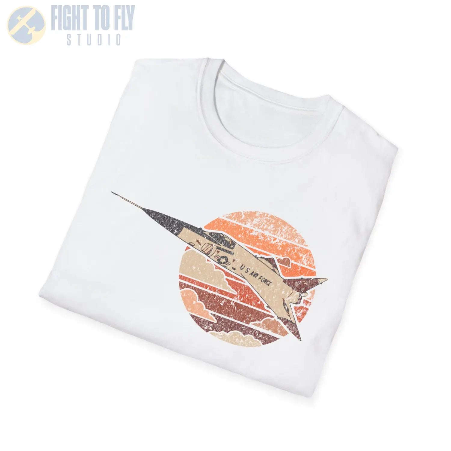 F-106 Delta Dart Retro T-Shirt - Pilot gifts - WWII warbird t-shirt