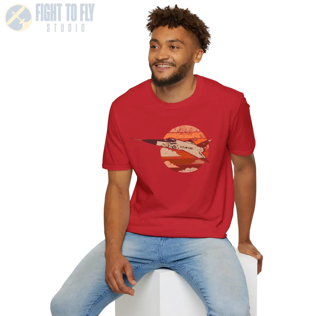 F-106 Delta Dart Retro T-Shirt - Pilot gifts - WWII warbird t-shirt