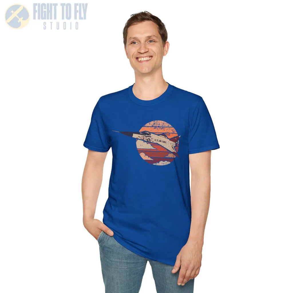 F-106 Delta Dart Retro T-Shirt - Pilot gifts - WWII warbird t-shirt