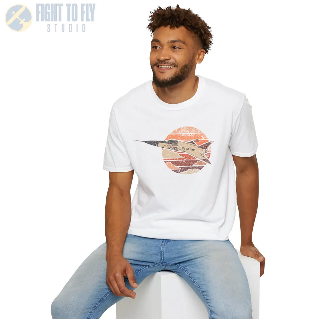 F-106 Delta Dart Retro T-Shirt - Pilot gifts - WWII warbird t-shirt