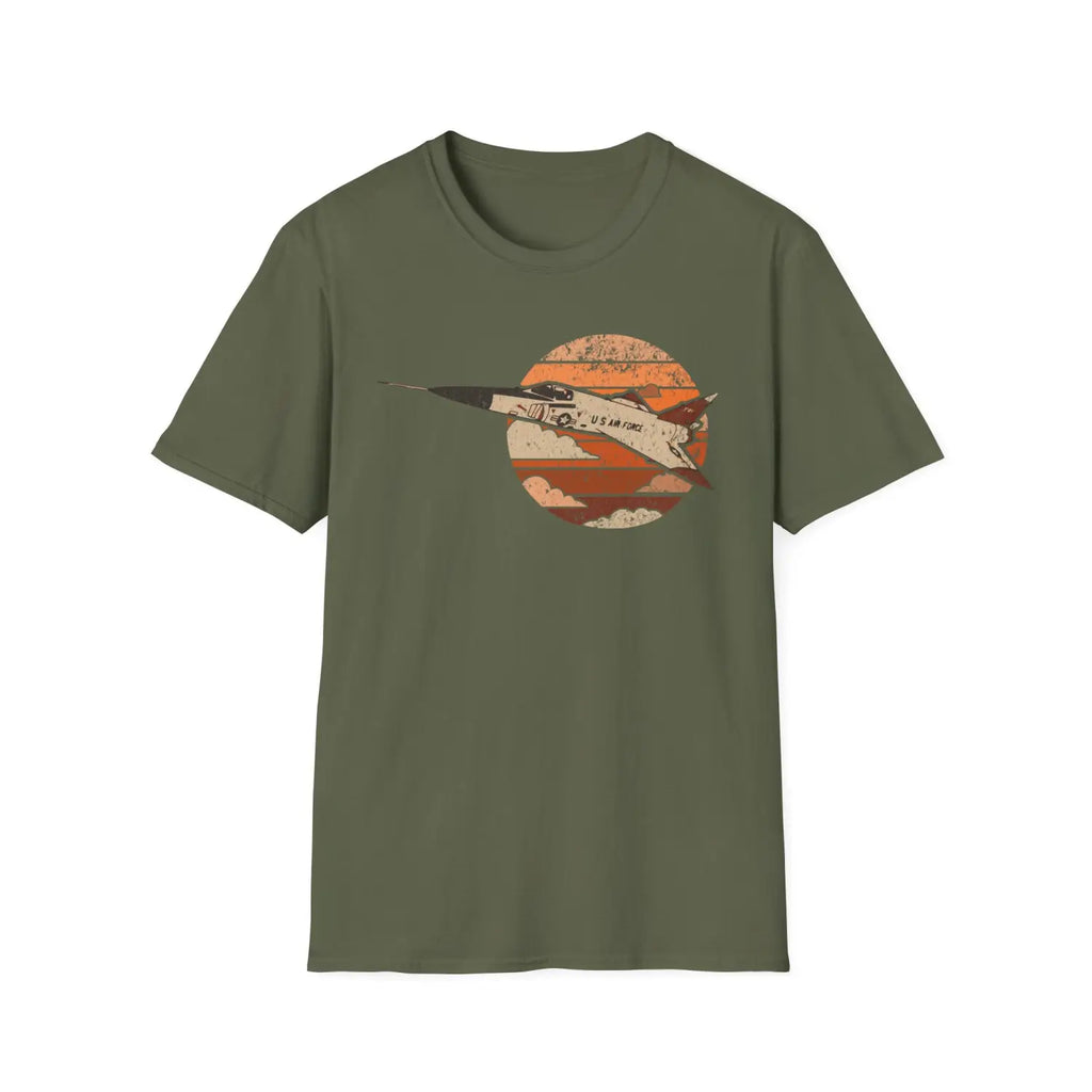 F-106 Delta Dart Retro T-Shirt - Pilot gifts - WWII warbird t-shirt