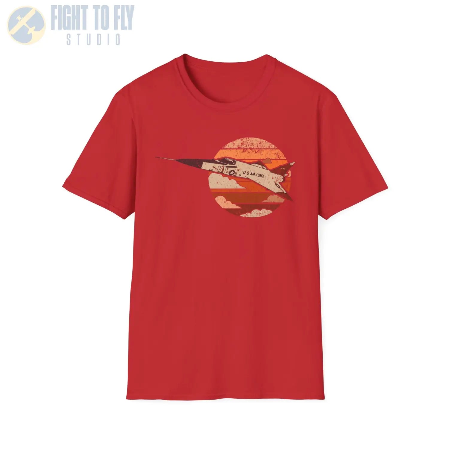 F-106 Delta Dart Retro T-Shirt - Pilot gifts - WWII warbird t-shirt