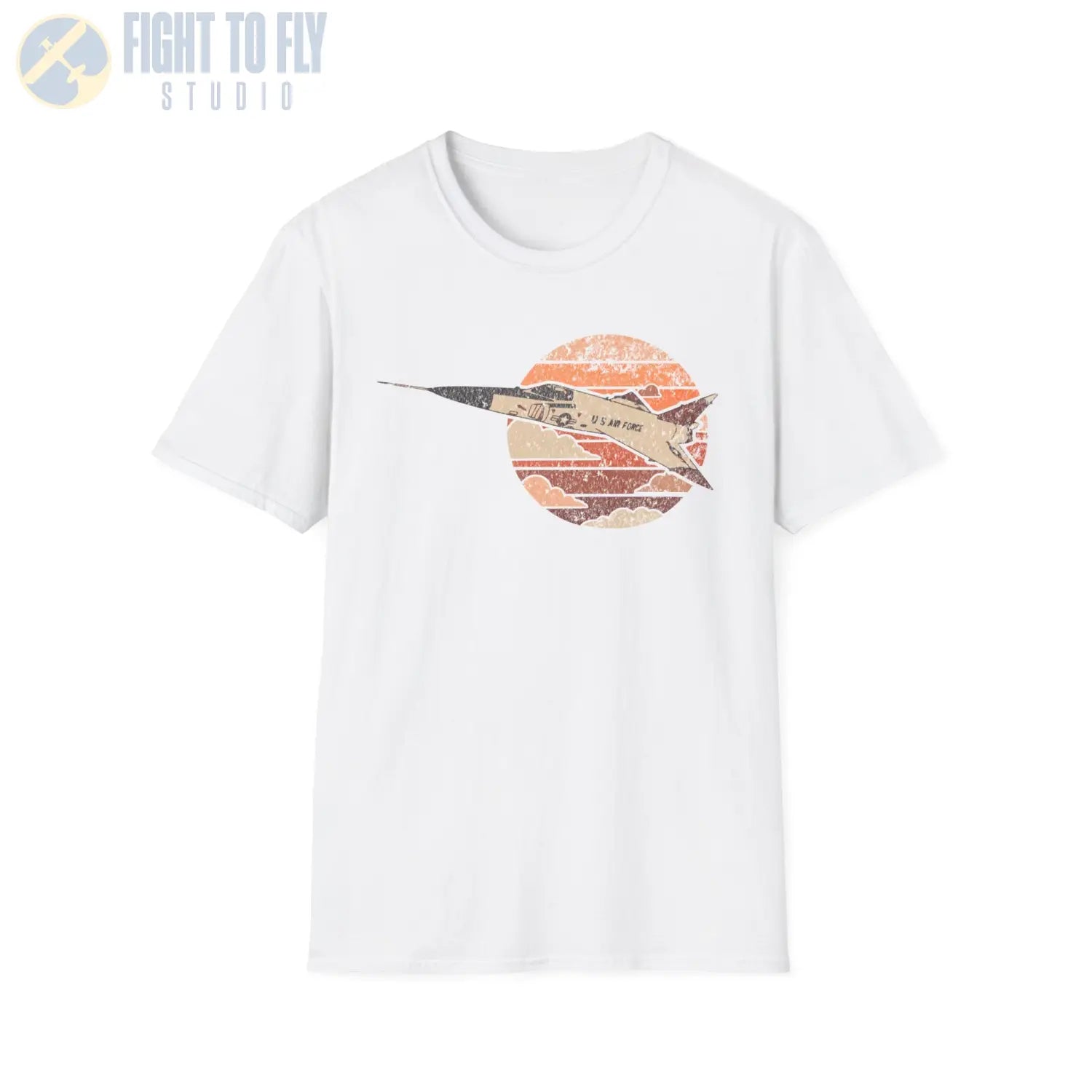 F-106 Delta Dart Retro T-Shirt - Pilot gifts - WWII warbird t-shirt