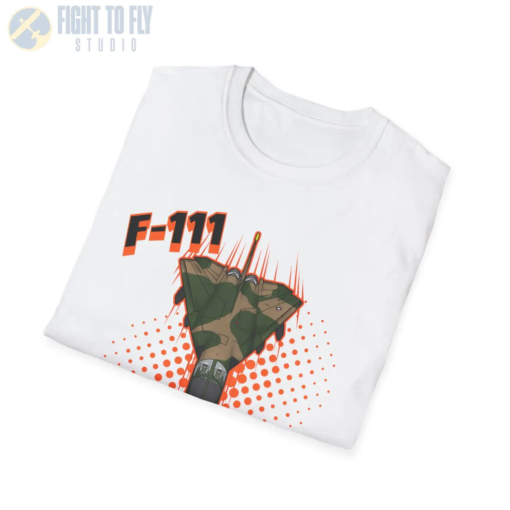 F-111 Aardvark Comic Style T-Shirt - Pilot gifts - WWII warbird t-shirt