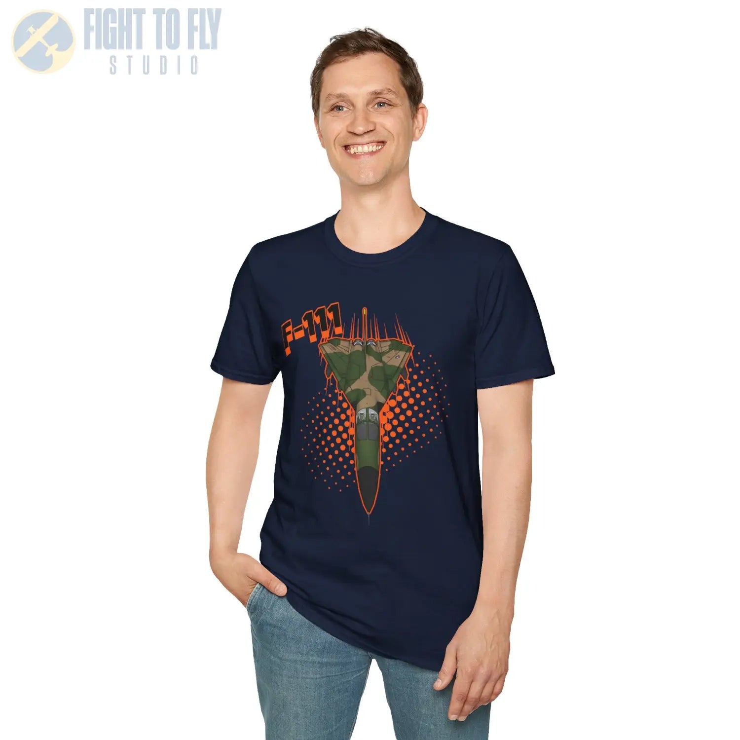 F-111 Aardvark Comic Style T-Shirt - Pilot gifts - WWII warbird t-shirt