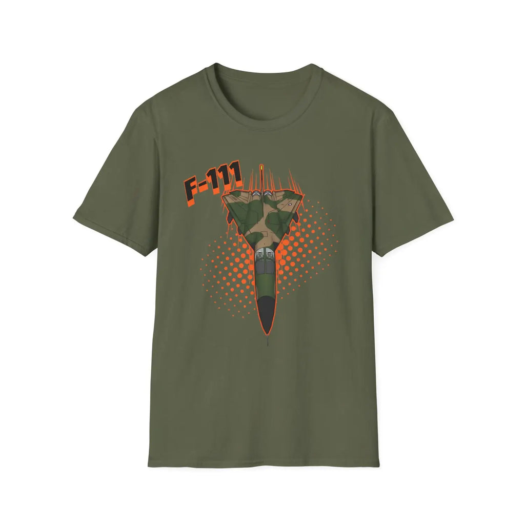 F-111 Aardvark Comic Style T-Shirt - Pilot gifts - WWII warbird t-shirt