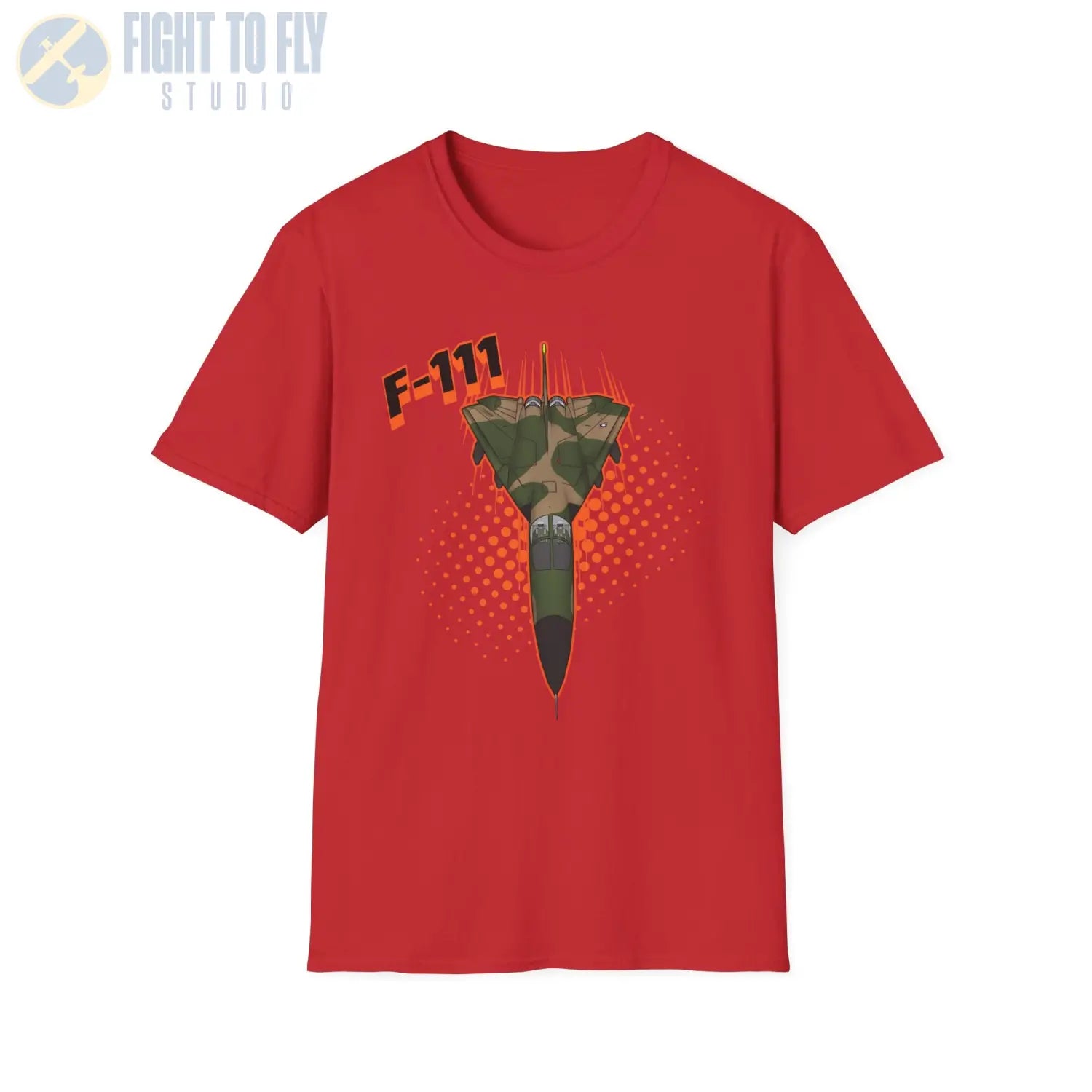 F-111 Aardvark Comic Style T-Shirt - Pilot gifts - WWII warbird t-shirt