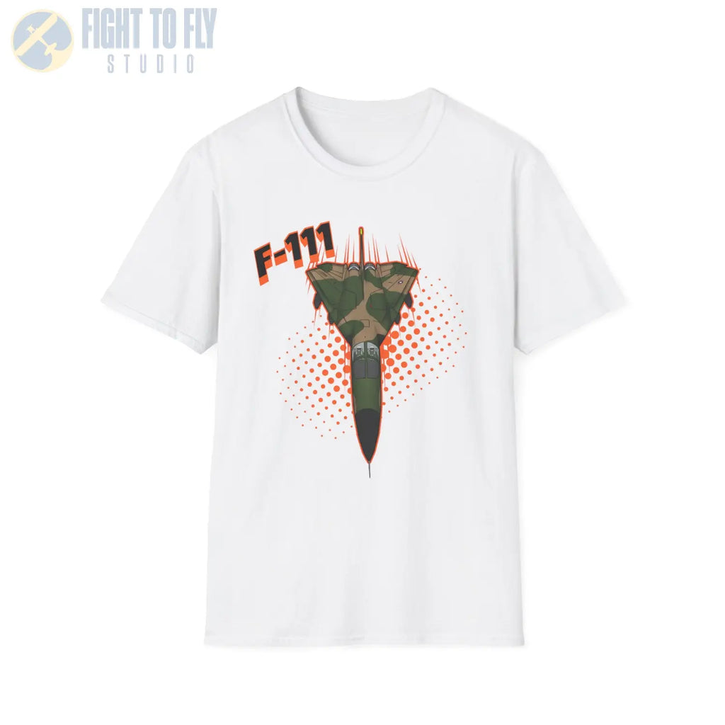 F-111 Aardvark Comic Style T-Shirt - Pilot gifts - WWII warbird t-shirt