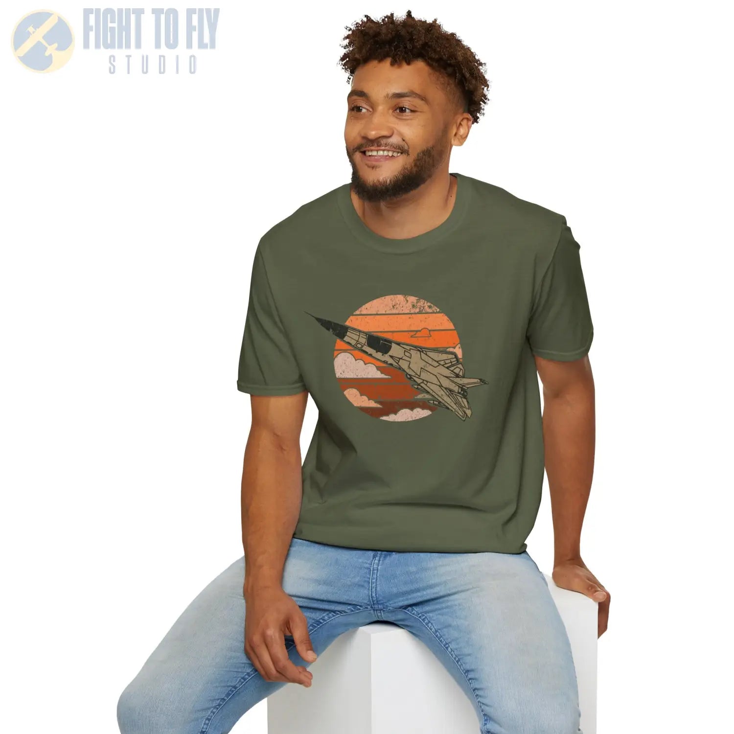 F-111 Aardvark Retro T-Shirt - Pilot gifts - WWII warbird t-shirt