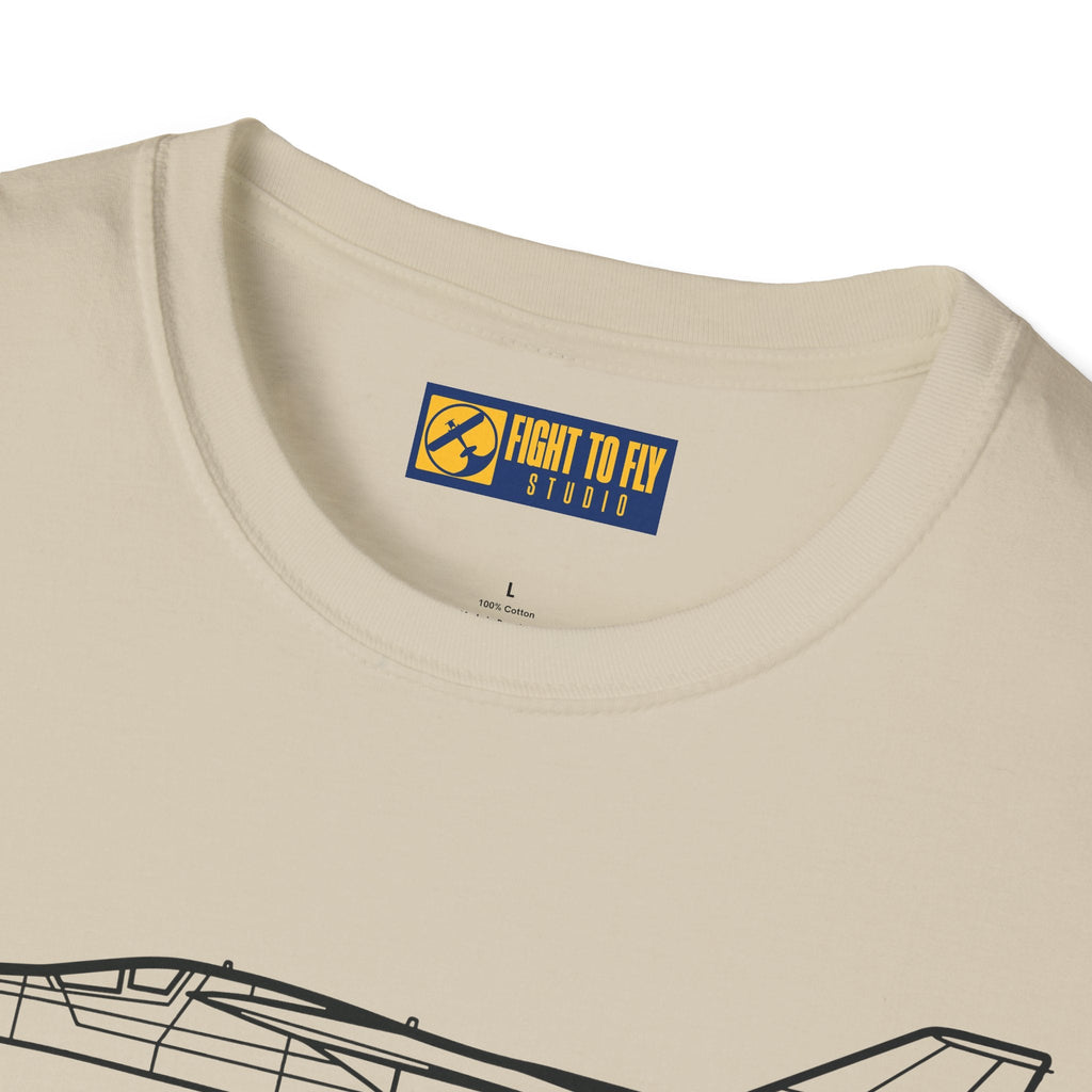 F-111 T-Shirt – Variable-Sweep Jet Fighter-Bomber Aviation Tee - Pilot gifts - WWII warbird t-shirt