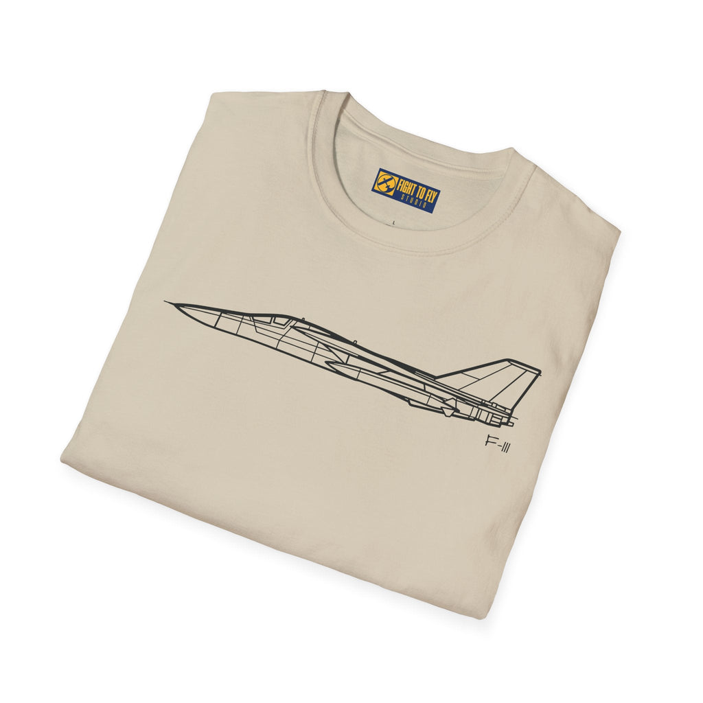F-111 T-Shirt – Variable-Sweep Jet Fighter-Bomber Aviation Tee - Pilot gifts - WWII warbird t-shirt