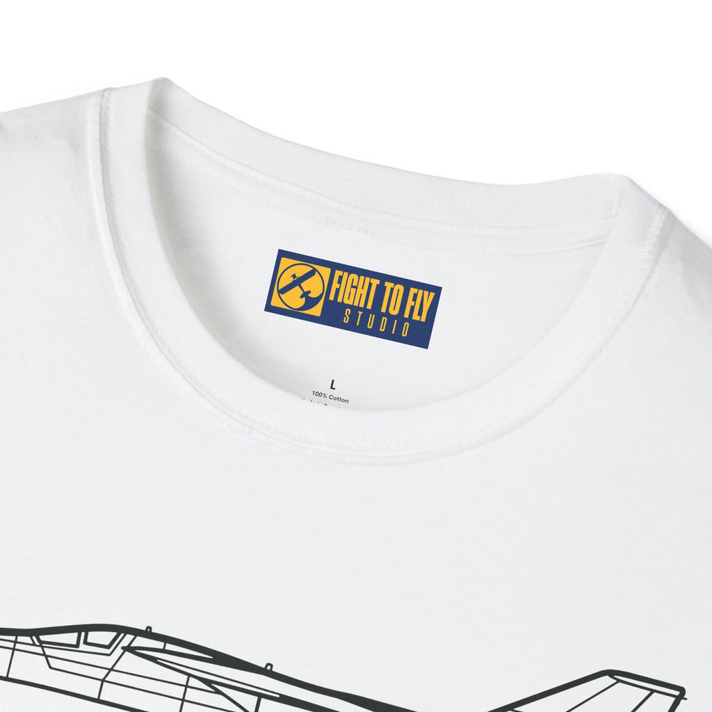 F-111 T-Shirt – Variable-Sweep Jet Fighter-Bomber Aviation Tee - Pilot gifts - WWII warbird t-shirt