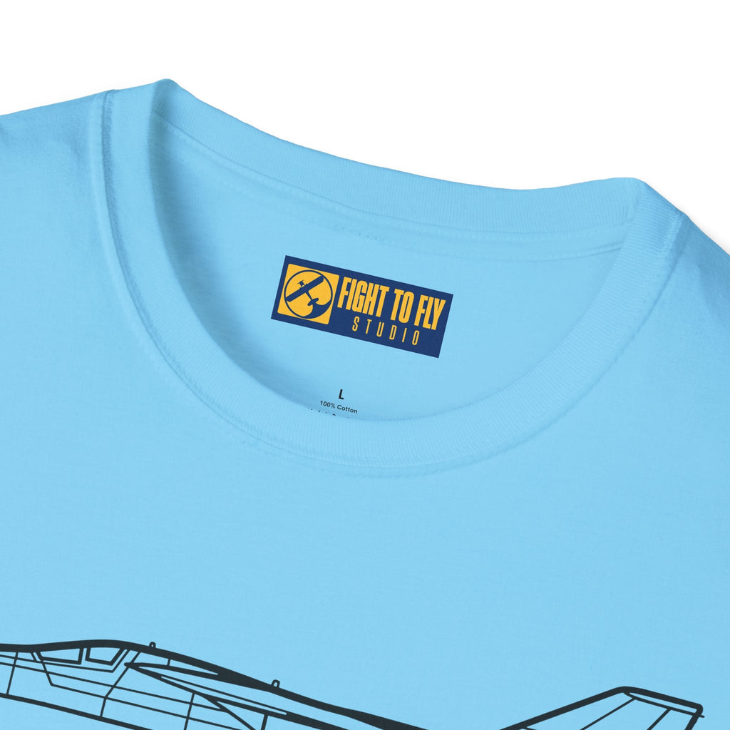 F-111 T-Shirt – Variable-Sweep Jet Fighter-Bomber Aviation Tee - Pilot gifts - WWII warbird t-shirt