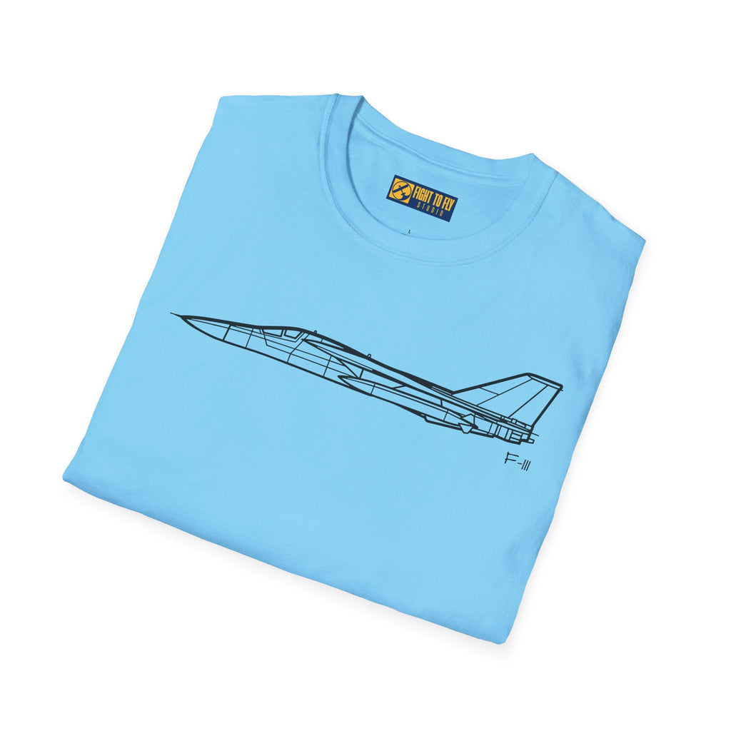 F-111 T-Shirt – Variable-Sweep Jet Fighter-Bomber Aviation Tee - Pilot gifts - WWII warbird t-shirt