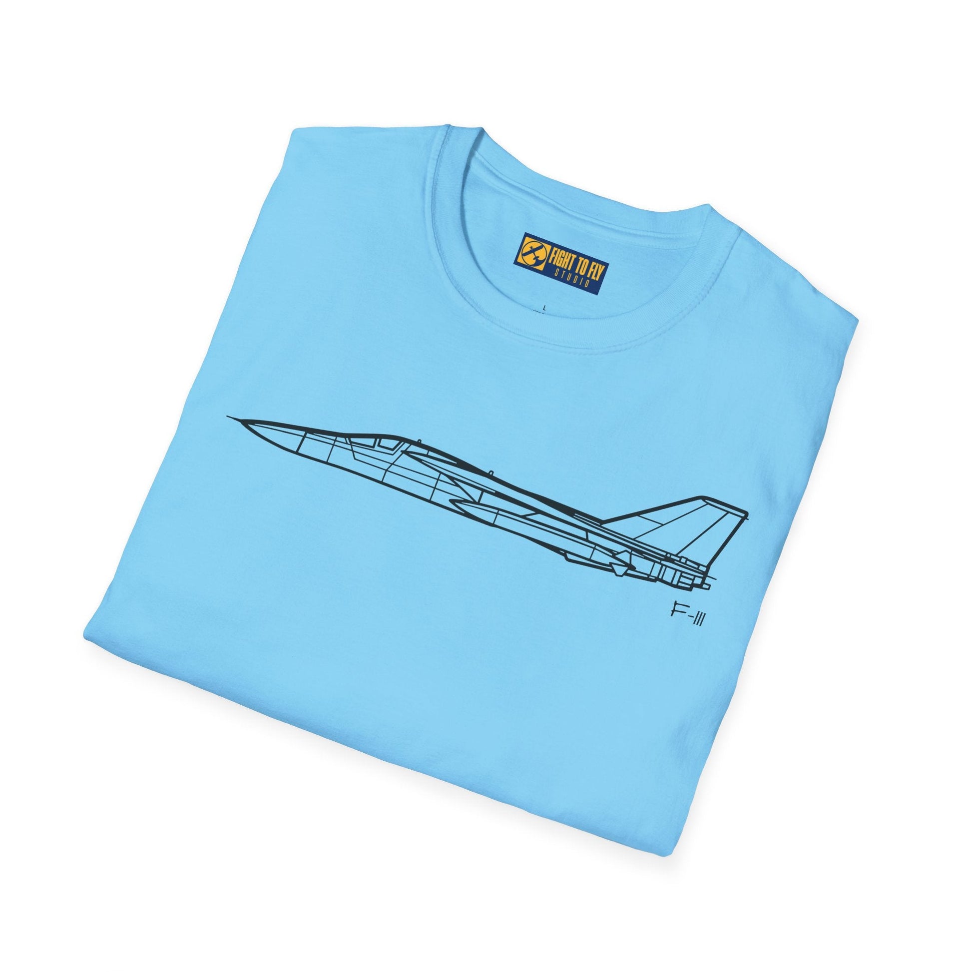 F-111 T-Shirt – Variable-Sweep Jet Fighter-Bomber Aviation Tee - Pilot gifts - WWII warbird t-shirt