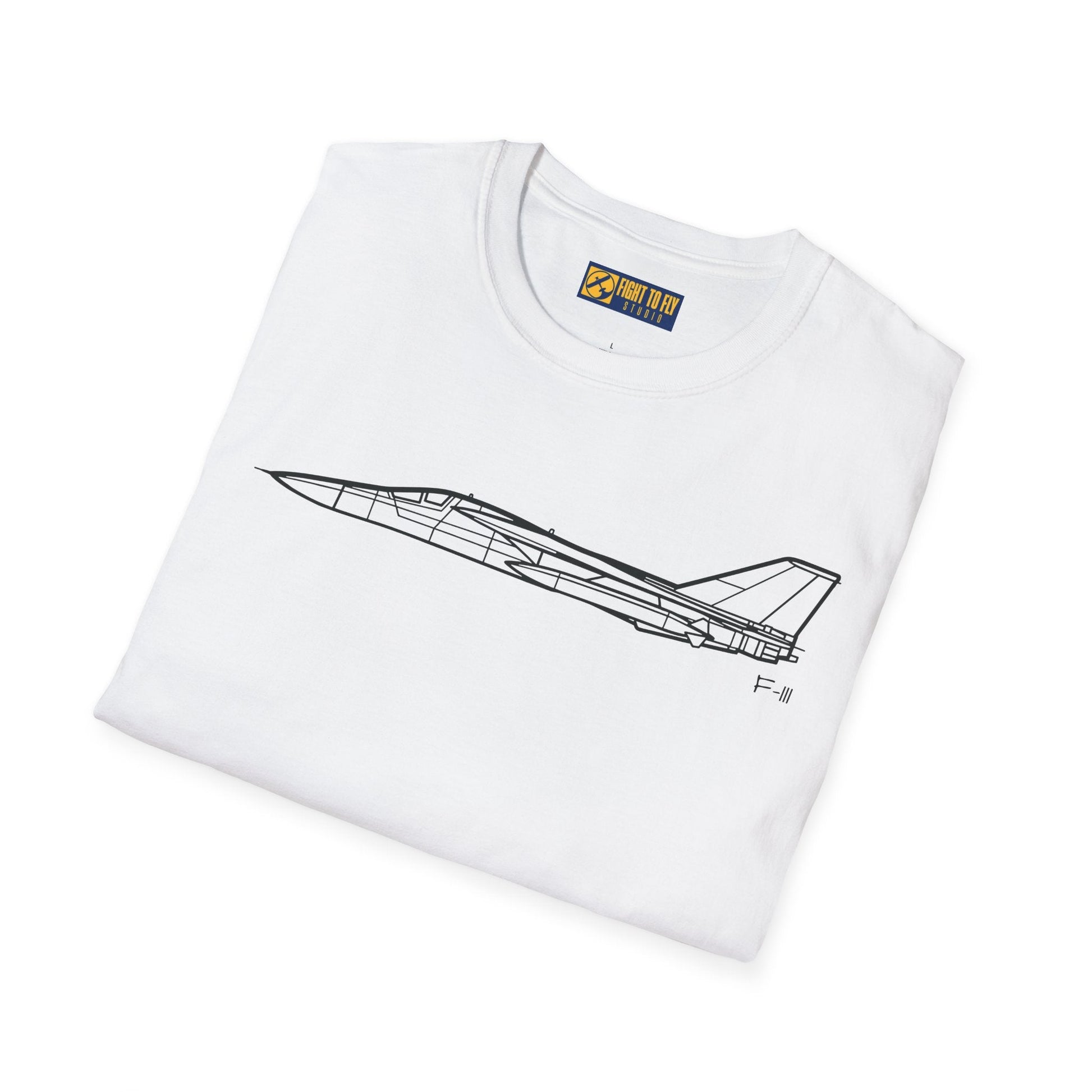 F-111 T-Shirt – Variable-Sweep Jet Fighter-Bomber Aviation Tee - Pilot gifts - WWII warbird t-shirt