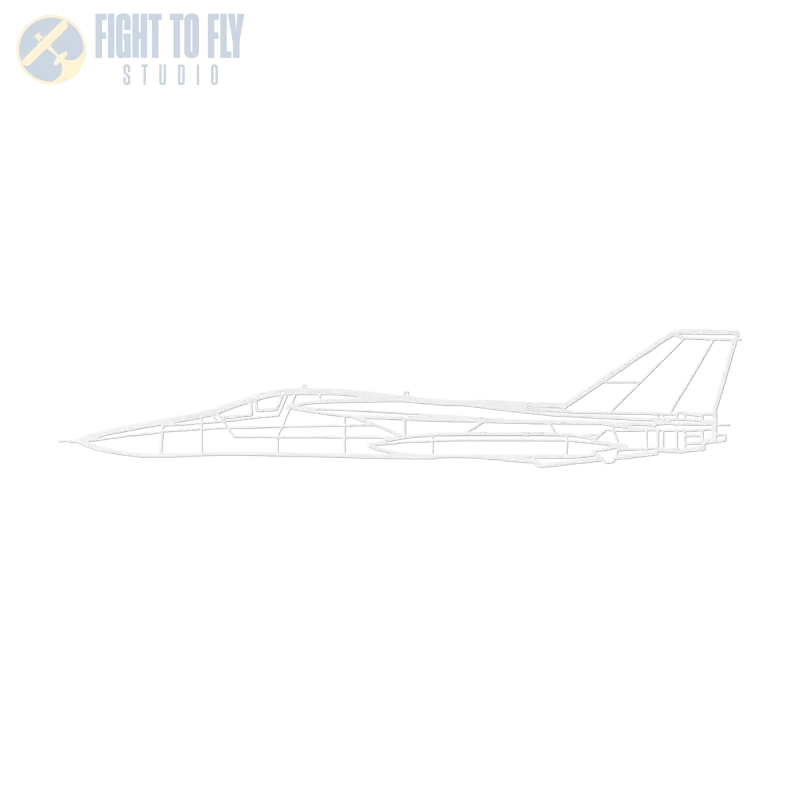 F-111F - Metal Sign - Pilot gifts - WWII warbird t-shirt