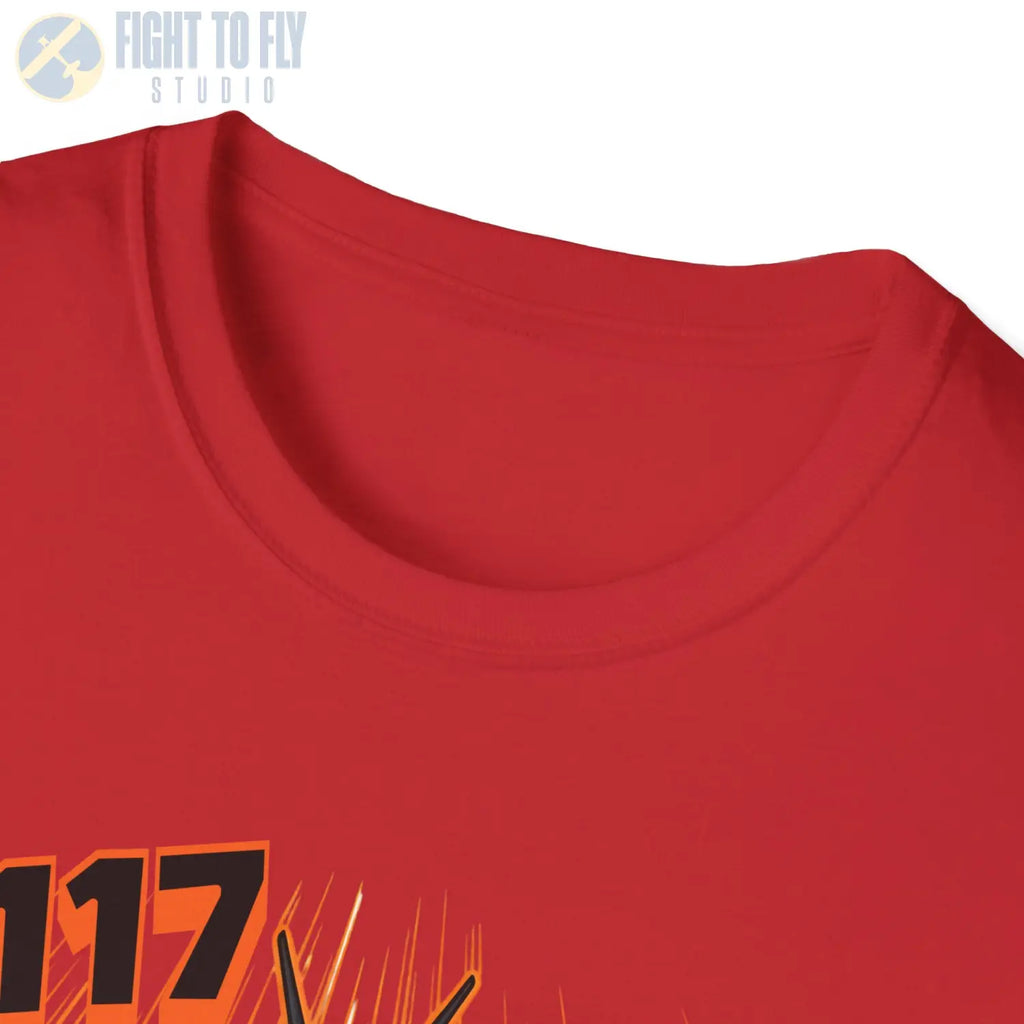 F-117 Nighthawk Comic Style T-Shirt - Pilot gifts - WWII warbird t-shirt