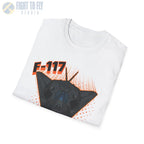 F-117 Nighthawk Comic Style T-Shirt - Pilot gifts - WWII warbird t-shirt
