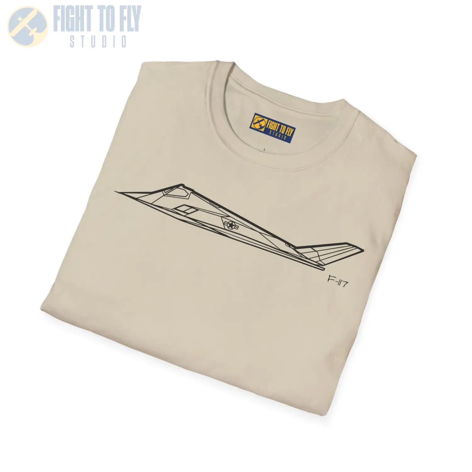 F-117 Nighthawk Stealth Fighter T-Shirt - Pilot gifts - WWII warbird t-shirt