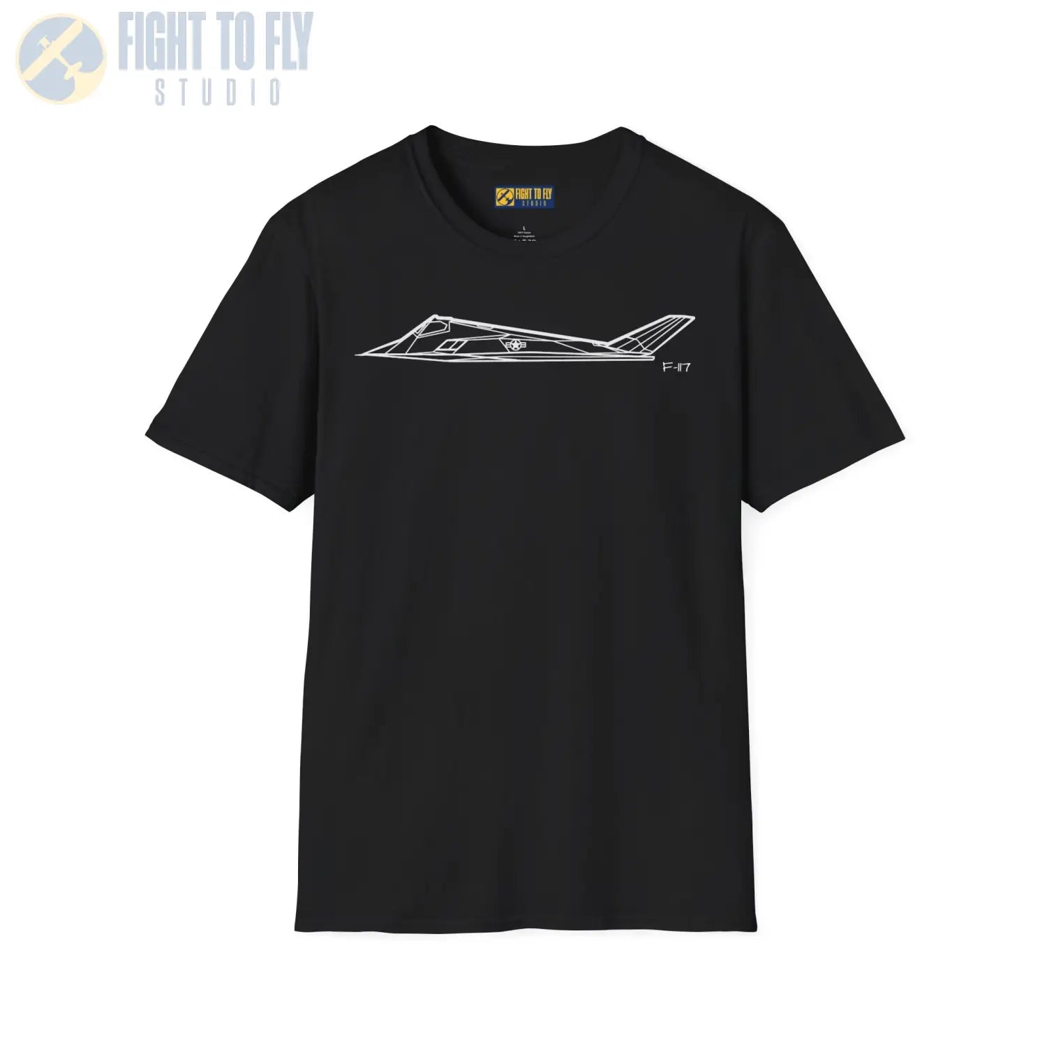 F-117 Nighthawk Stealth Fighter T-Shirt - Pilot gifts - WWII warbird t-shirt
