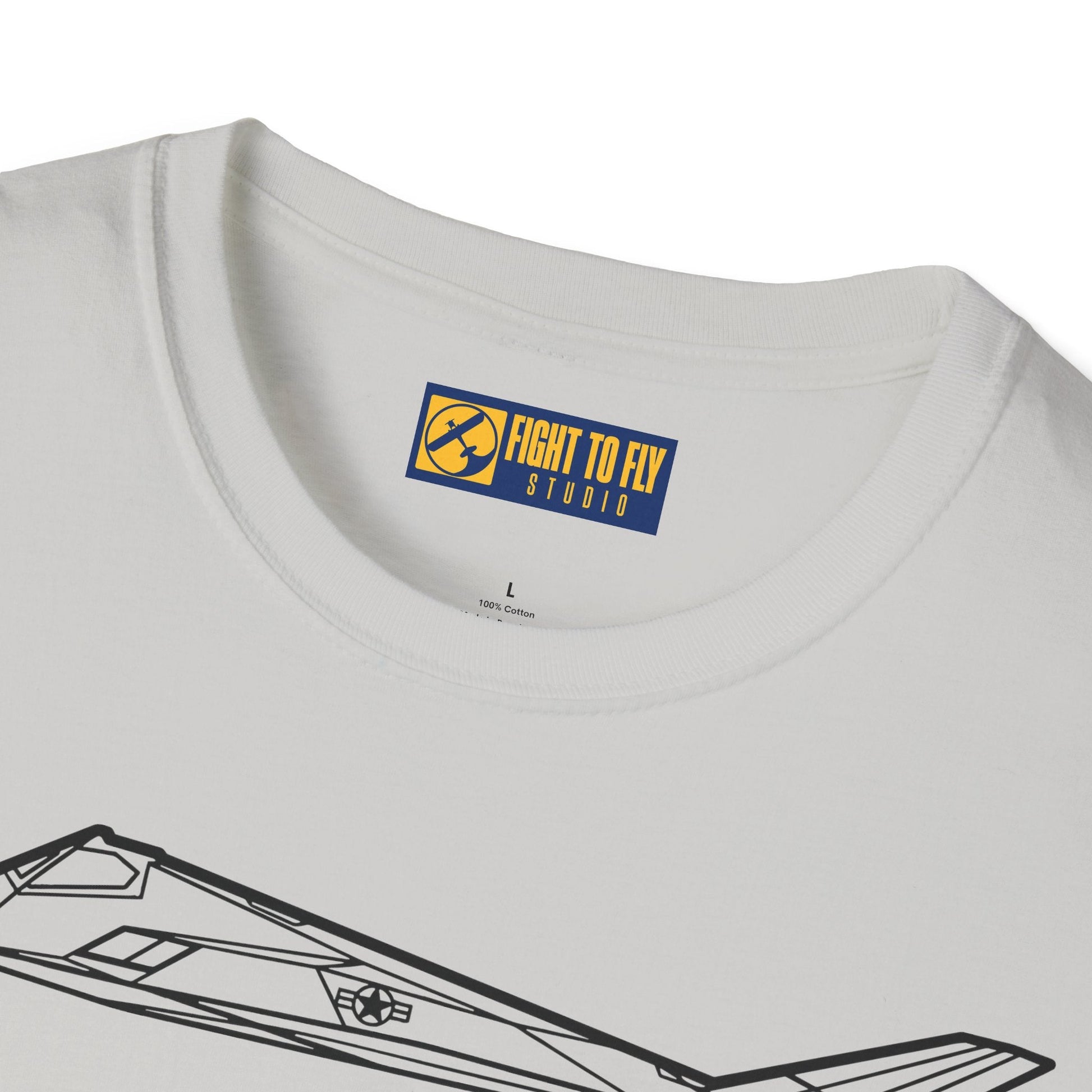F-117 T-Shirt – Stealth Attack Aircraft Aviation Tee - Pilot gifts - WWII warbird t-shirt