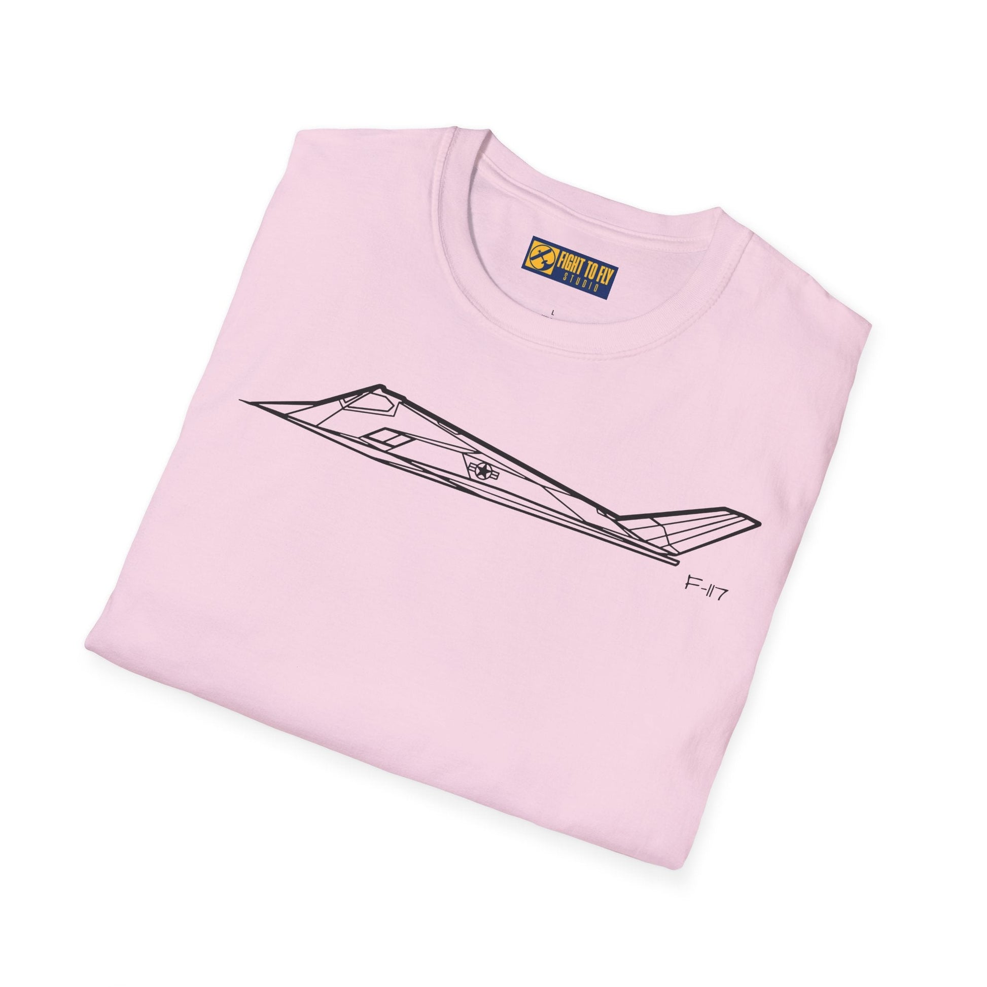 F-117 T-Shirt – Stealth Attack Aircraft Aviation Tee - Pilot gifts - WWII warbird t-shirt