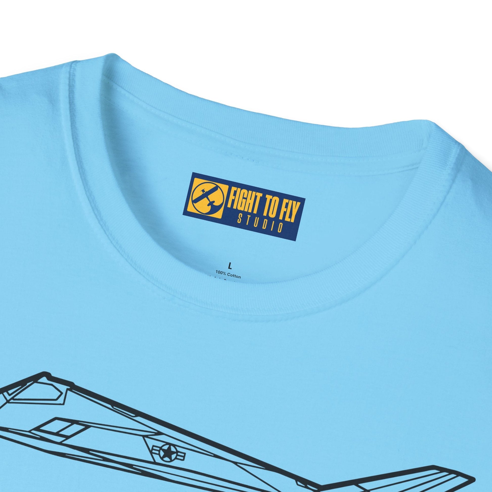 F-117 T-Shirt – Stealth Attack Aircraft Aviation Tee - Pilot gifts - WWII warbird t-shirt