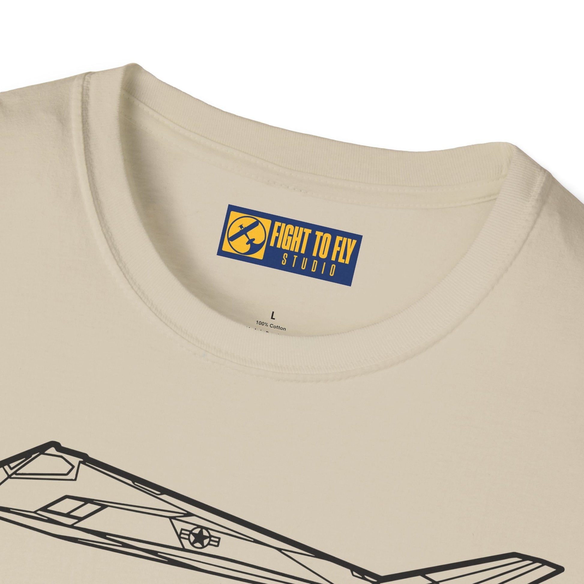 F-117 T-Shirt – Stealth Attack Aircraft Aviation Tee - Pilot gifts - WWII warbird t-shirt