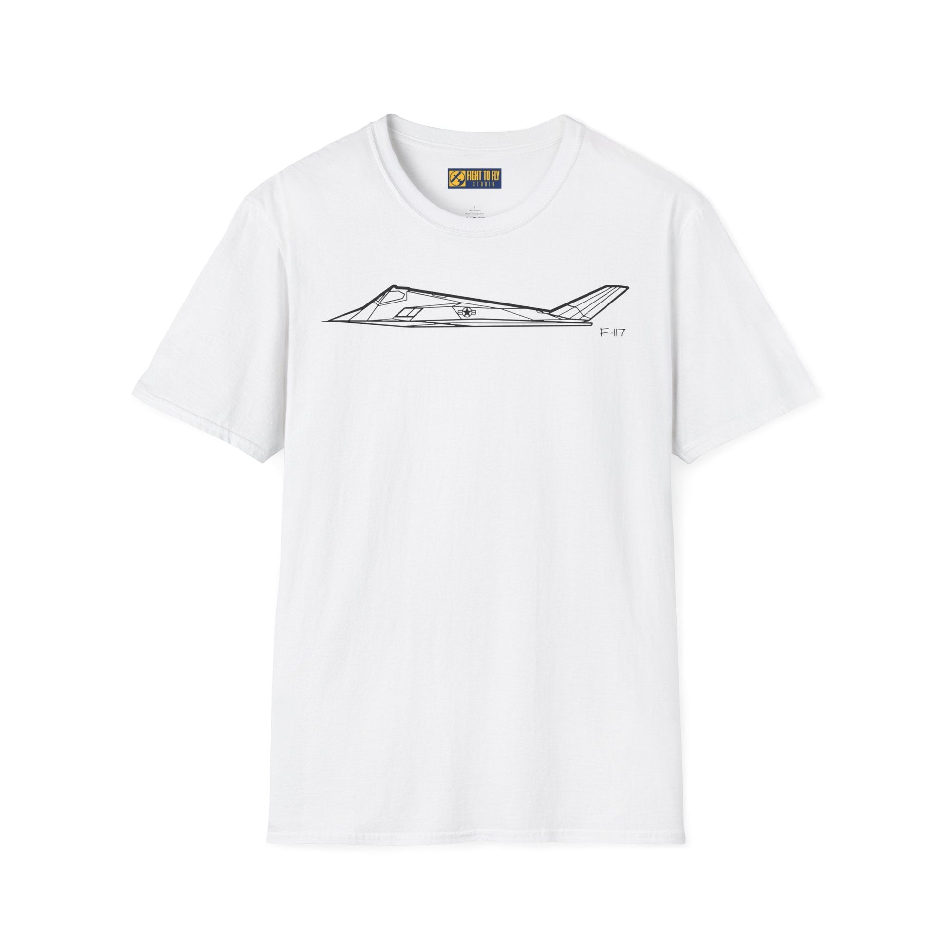 F-117 T-Shirt – Stealth Attack Aircraft Aviation Tee - Pilot gifts - WWII warbird t-shirt