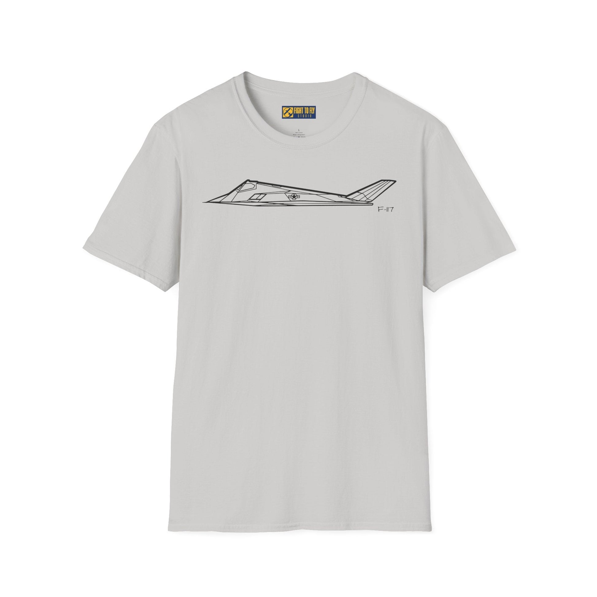 F-117 T-Shirt – Stealth Attack Aircraft Aviation Tee - Pilot gifts - WWII warbird t-shirt