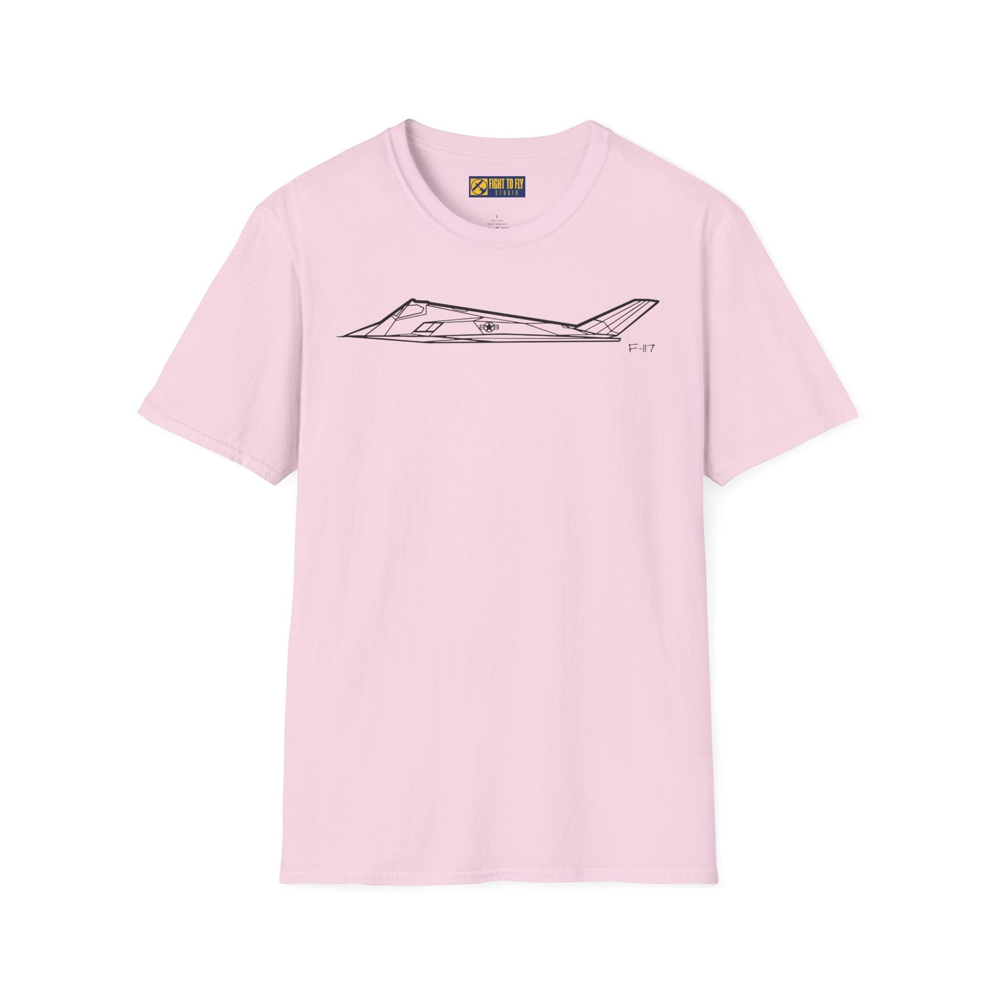 F-117 T-Shirt – Stealth Attack Aircraft Aviation Tee - Pilot gifts - WWII warbird t-shirt