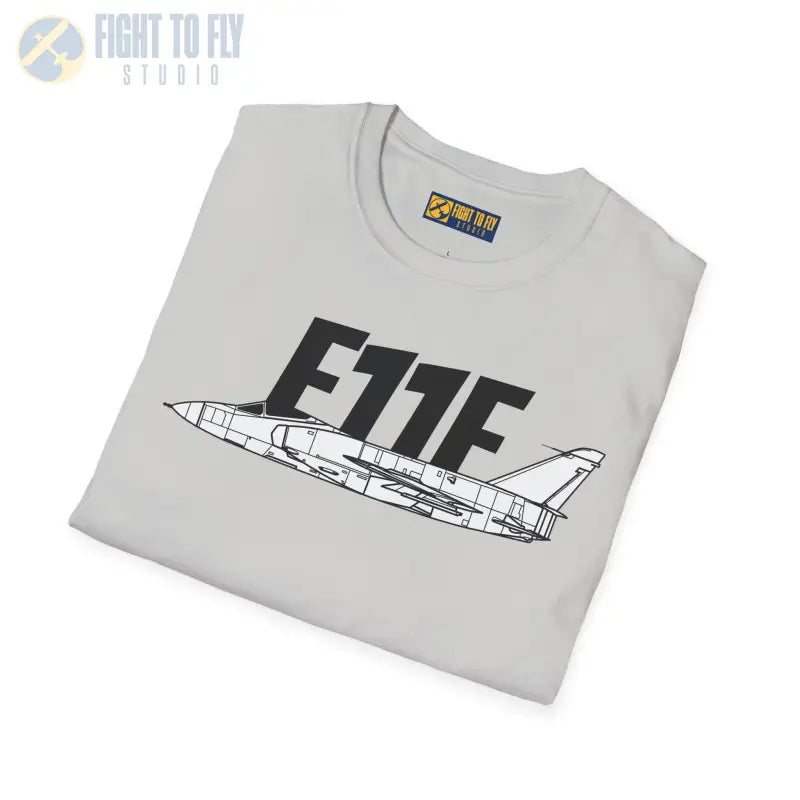 F-11F Unisex Softstyle T-Shirt | Cool Airplane Graphic Tee Gift for Aviation Fans Casual Wear Flight Enthusiast Shirt